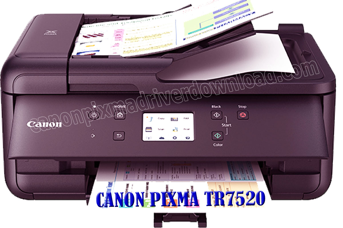 Canon PIXMA TR7520 Drivers Download
